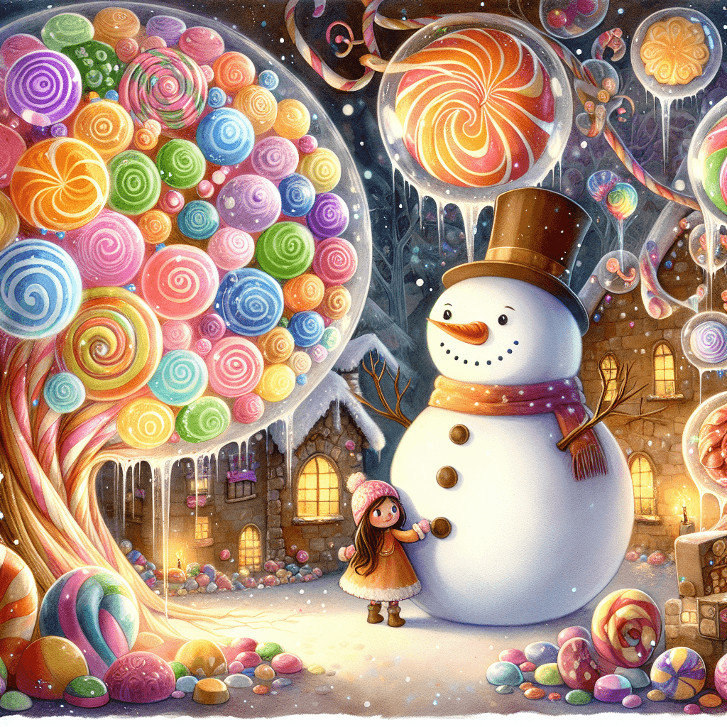 Cover for Mia and the Friendly Snowman